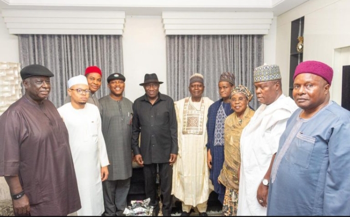 Jonathan meets with  National Working Committee of PDP