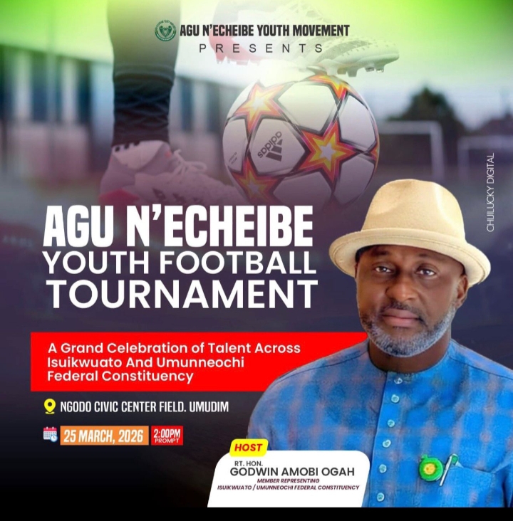 Grassroot Youth Football Tournament For Isuikwuato/Umunneochi Federal Constituency Kicks Off Wednesday